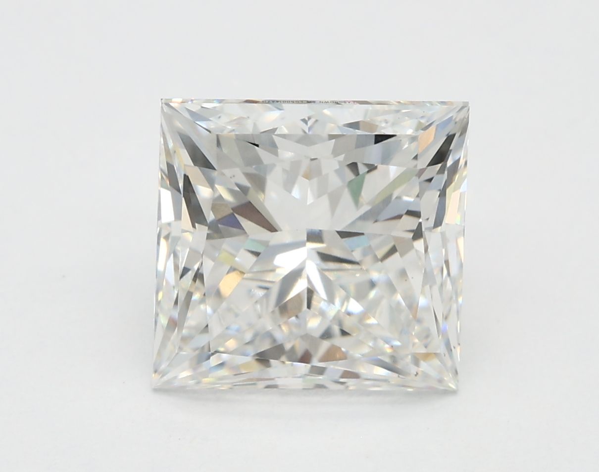 3.22 ct. princess Lab Grown Diamond front image