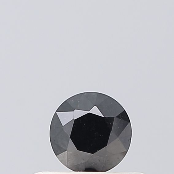 0.35 Carat Round Diamond Black VVS2