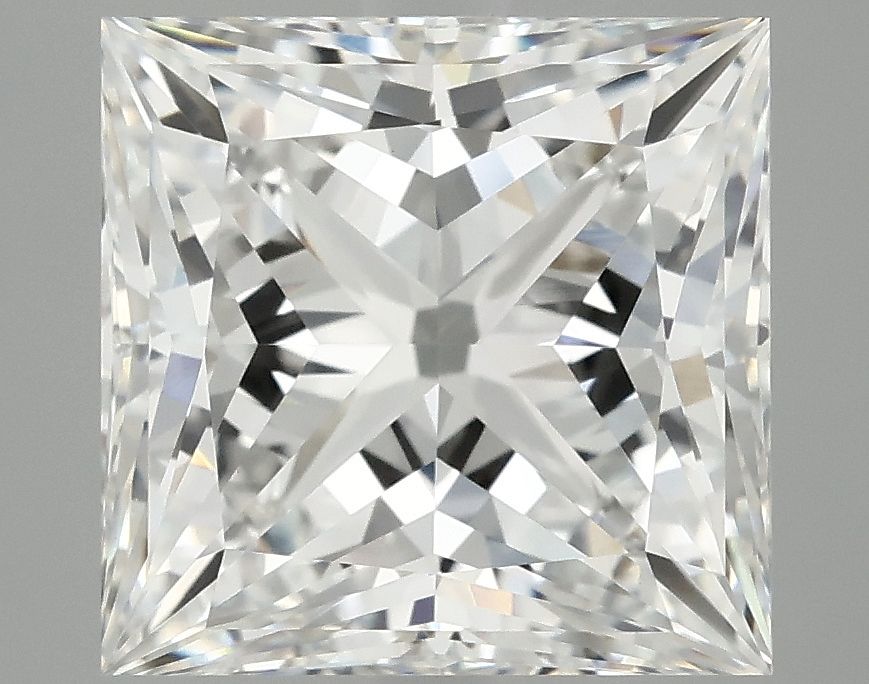 4.19 ct. princess Lab Grown Diamond front image