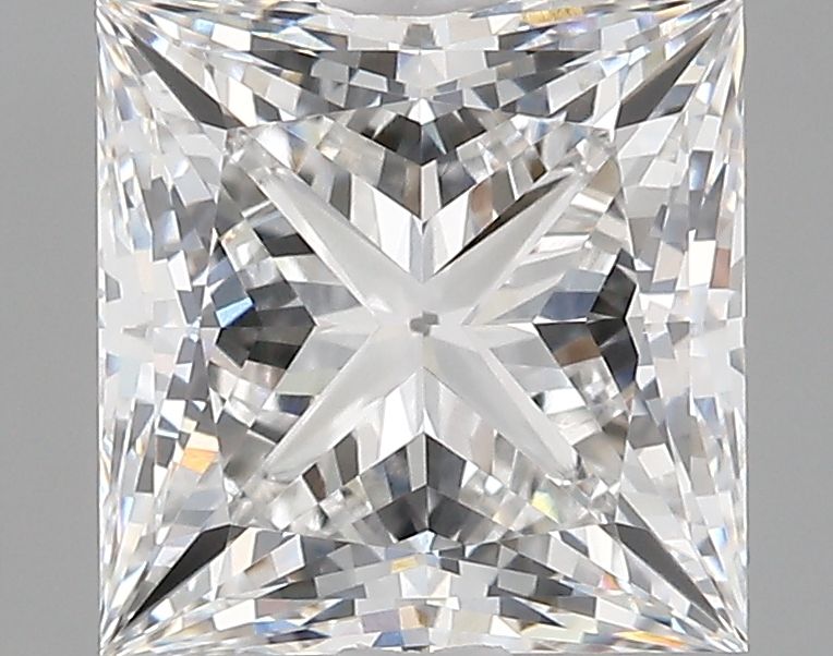 3.89 ct. princess Lab Grown Diamond front image