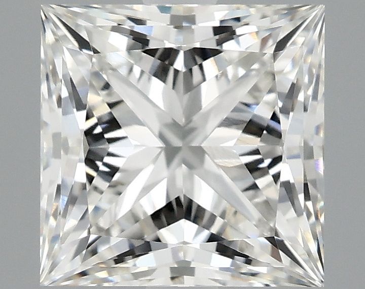 2.09 ct. princess Lab Grown Diamond front image