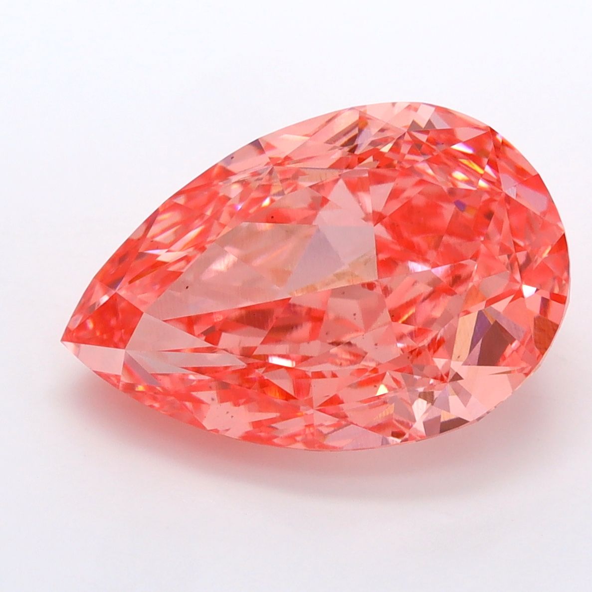 6.59 ct. pear Lab Grown Diamond front image