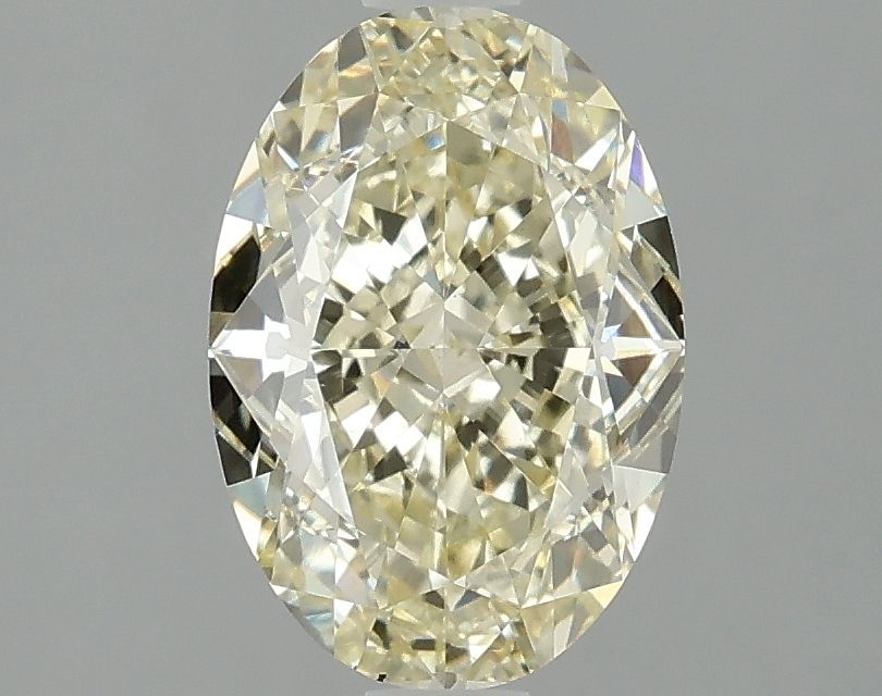 2.10 ct. oval Lab Grown Diamond front image