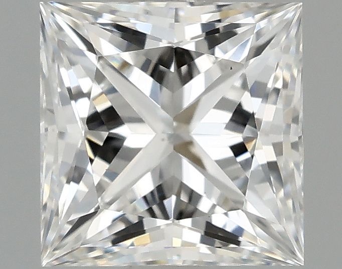 1.10 ct. princess Lab Grown Diamond front image