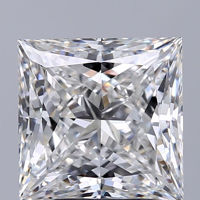 2.76 ct. princess Lab Grown Diamond front image
