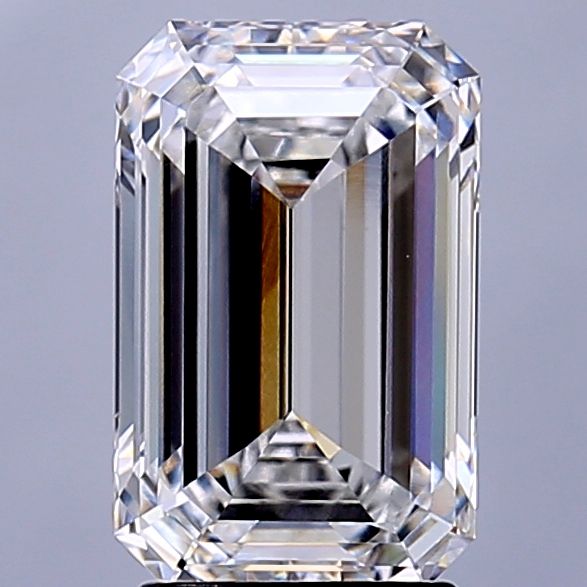 2.67 ct. emerald Lab Grown Diamond front image