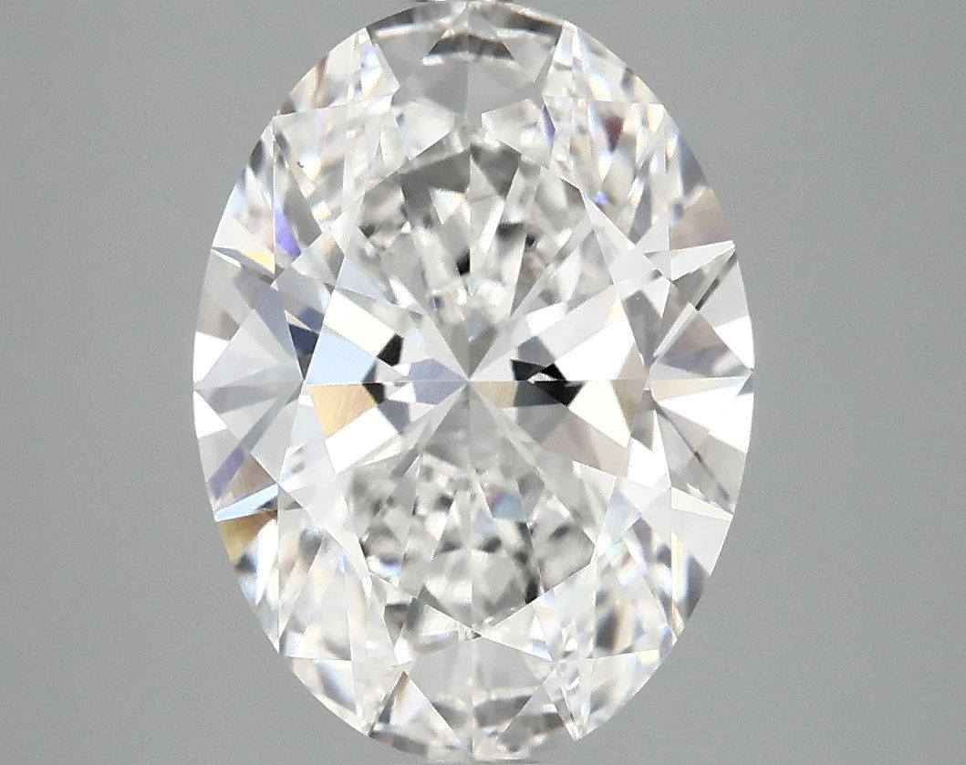 3.96 ct. oval Lab Grown Diamond front image