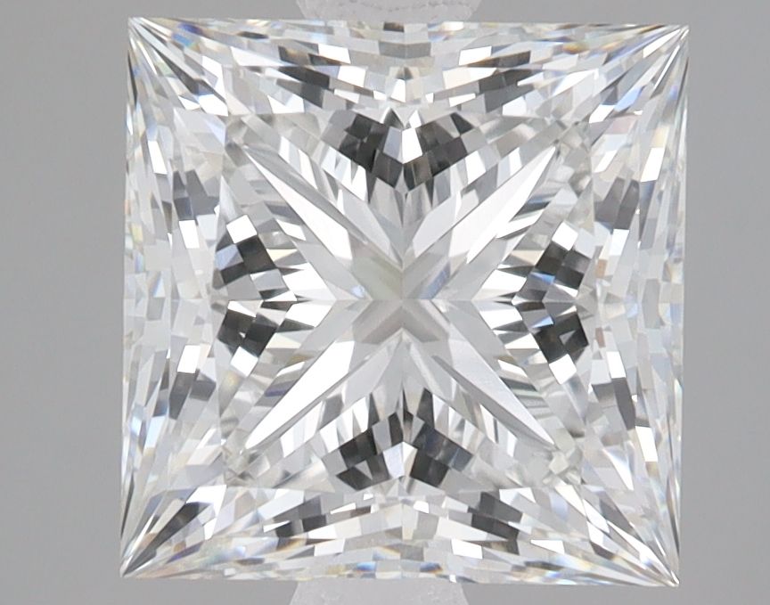 4.07 ct. princess Lab Grown Diamond front image
