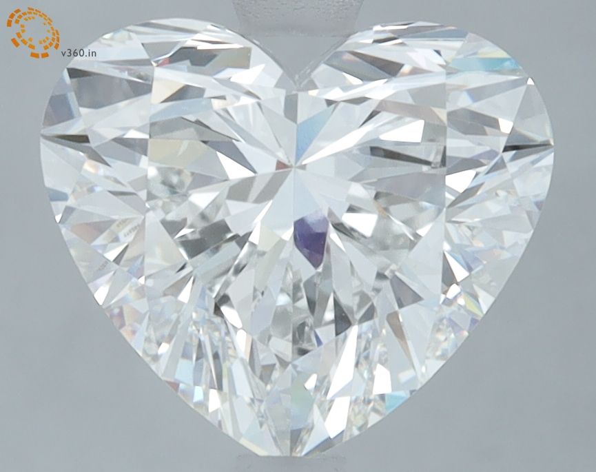 3.09 ct. heart Lab Grown Diamond front image