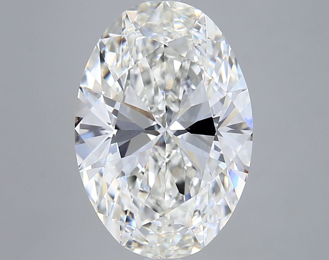 5.04 ct. oval Lab Grown Diamond front image