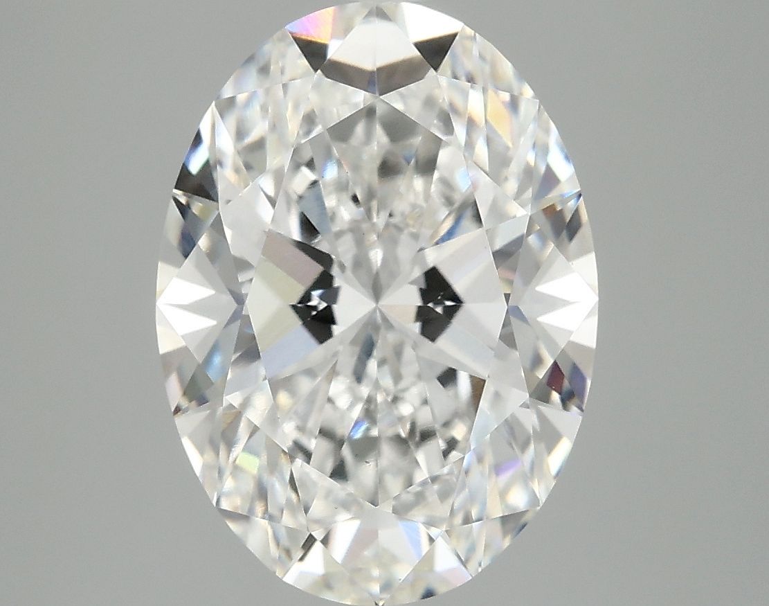 4.09 ct. oval Lab Grown Diamond front image
