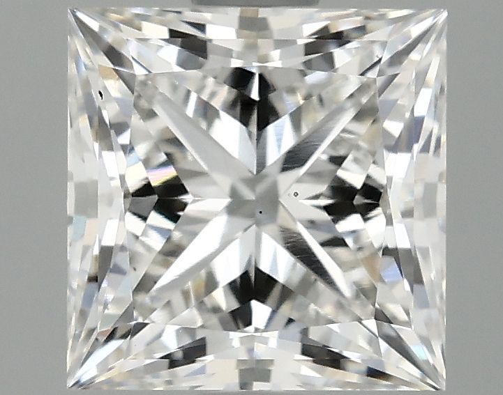 2.10 ct. princess Lab Grown Diamond front image