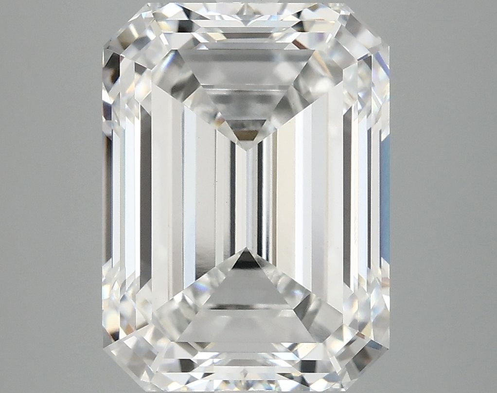 6.07 ct. emerald Lab Grown Diamond front image
