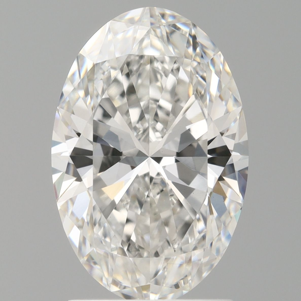 2.09 ct. oval Lab Grown Diamond front image