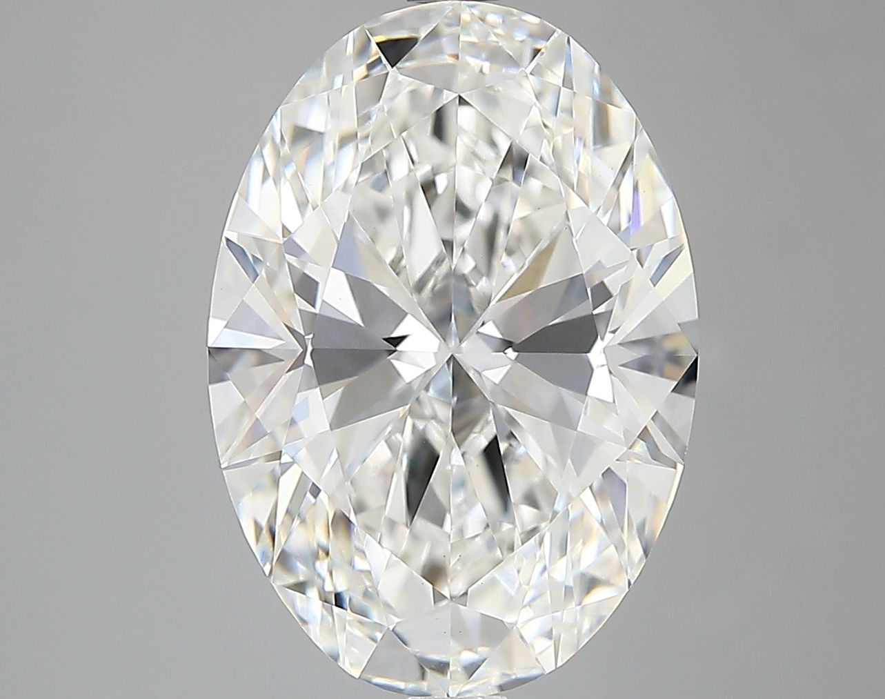 4.50 ct. oval Lab Grown Diamond front image