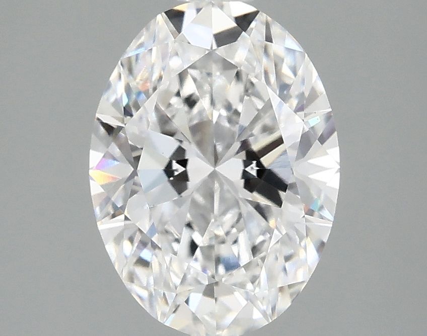 2.08 ct. oval Lab Grown Diamond front image