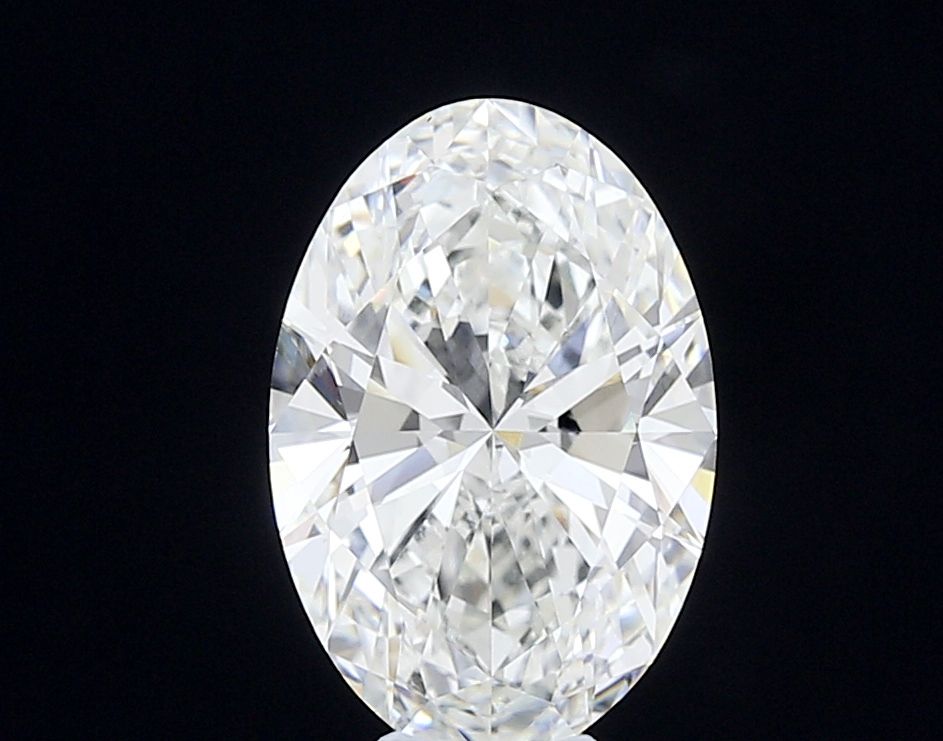 8.01 ct. oval Lab Grown Diamond front image