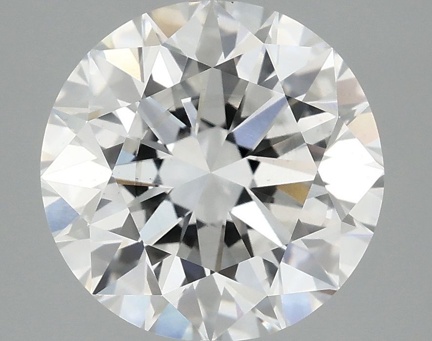 2.92 ct. round Lab Grown Diamond front image