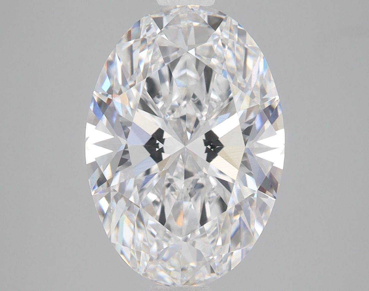 4.02 ct. oval Lab Grown Diamond front image
