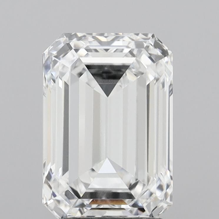 2.58 ct. emerald Lab Grown Diamond front image
