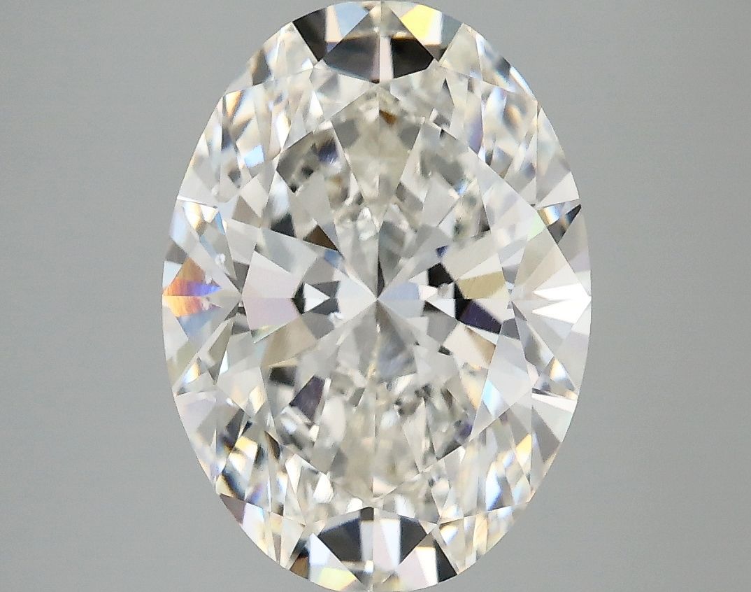 4.06 ct. oval Lab Grown Diamond front image