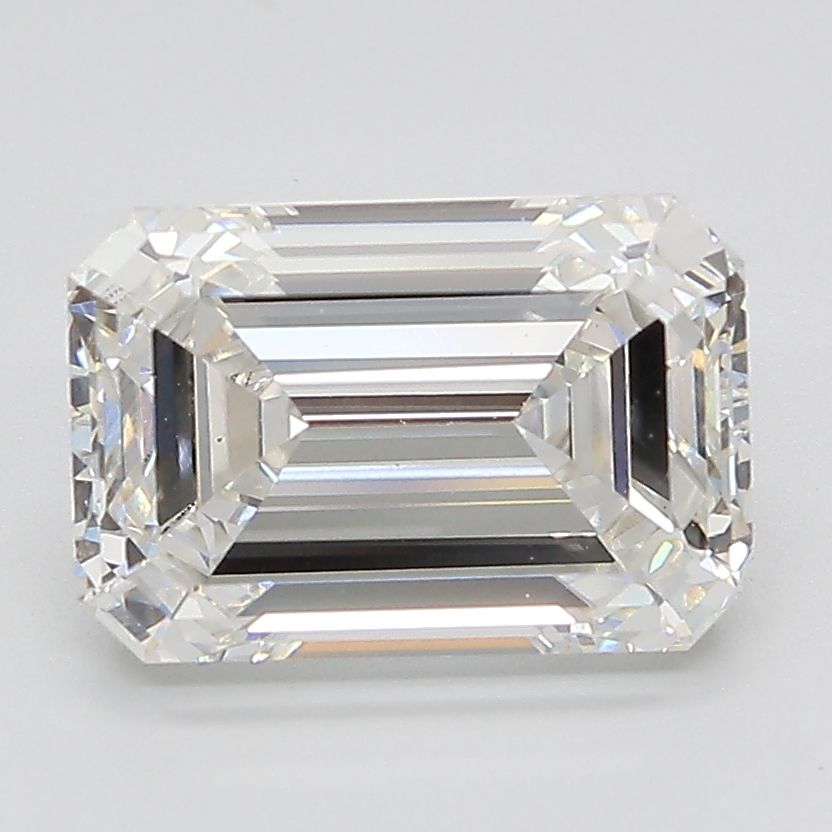 3.17 ct. emerald Lab Grown Diamond front image