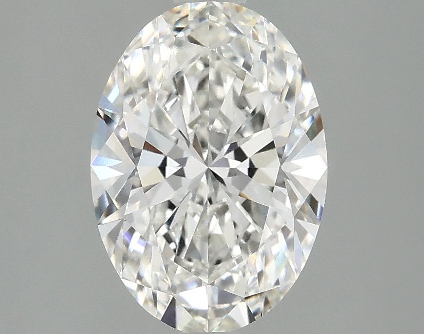 2.01 ct. oval Lab Grown Diamond front image