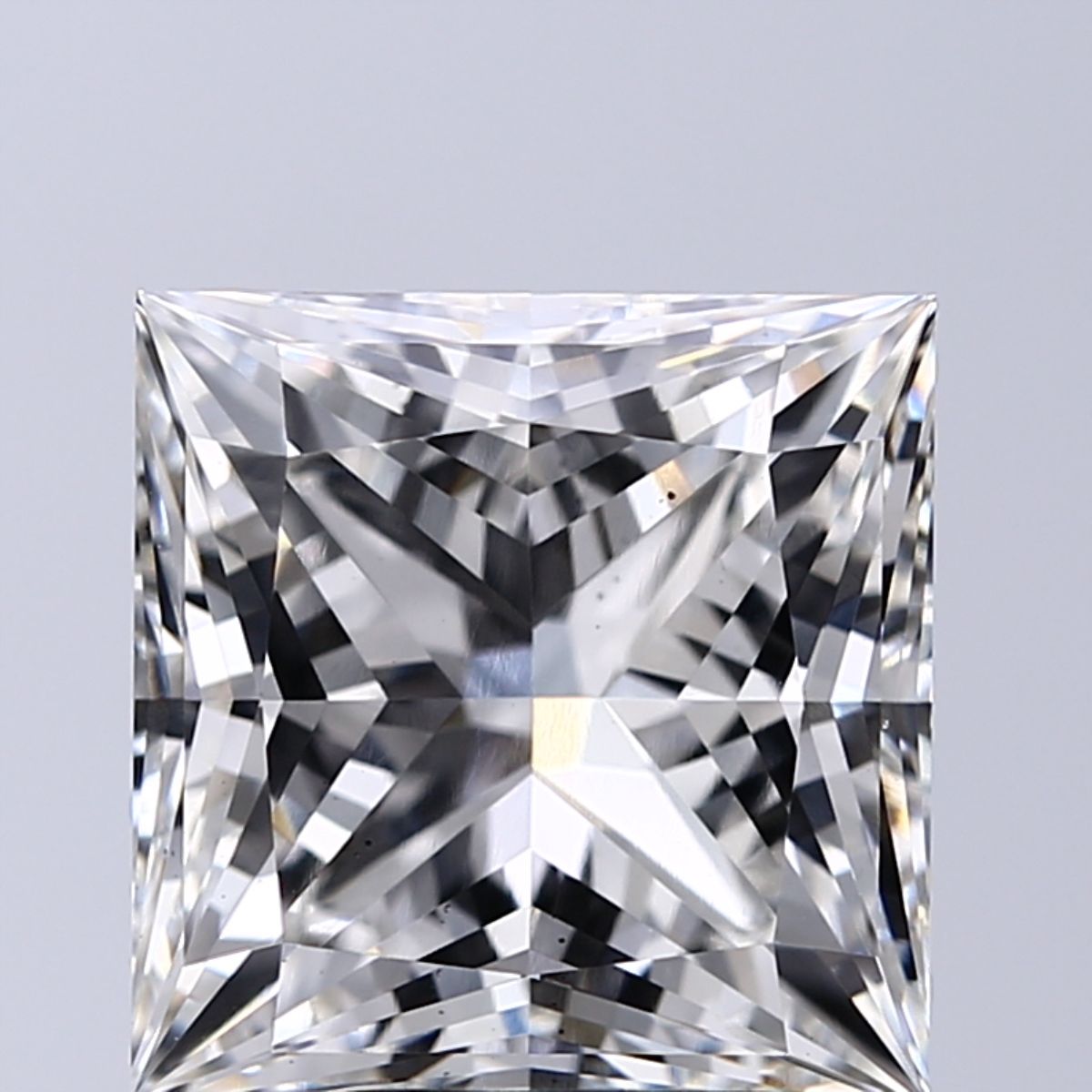 5.04 ct. princess Lab Grown Diamond front image