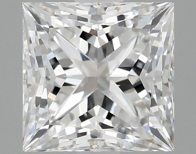 2.10 ct. princess Lab Grown Diamond front image