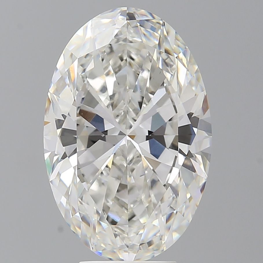 6.56 ct. oval Lab Grown Diamond front image