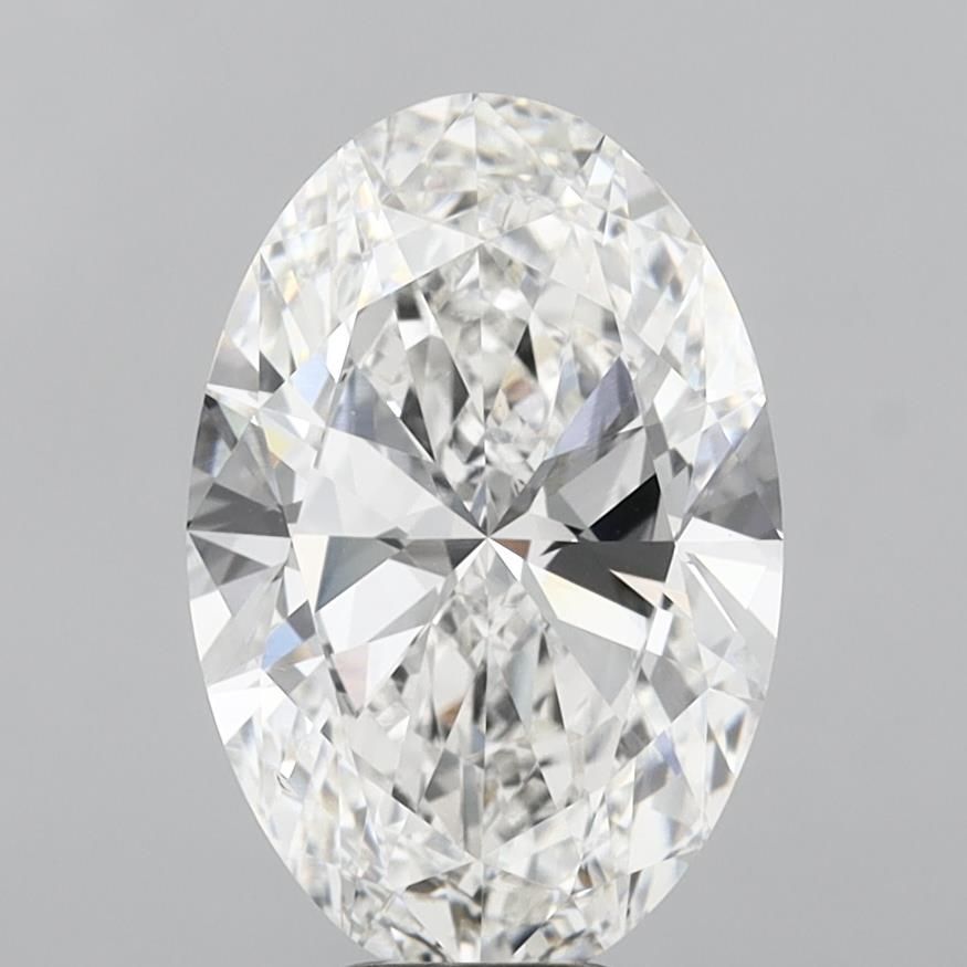 8.02 ct. oval Lab Grown Diamond front image