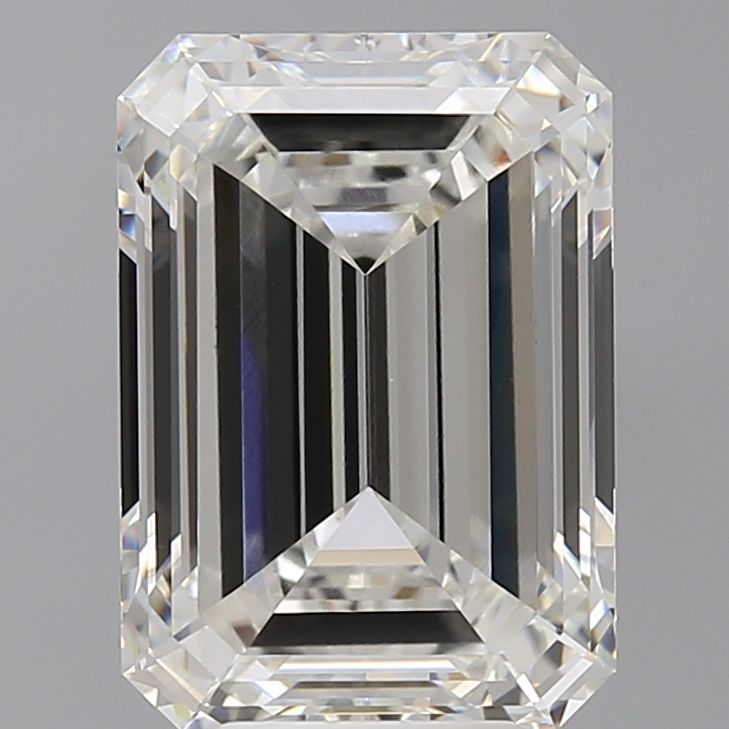 6.03 ct. emerald Lab Grown Diamond front image