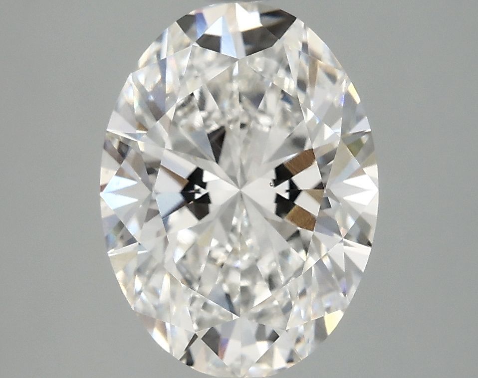3.03 ct. oval Lab Grown Diamond front image