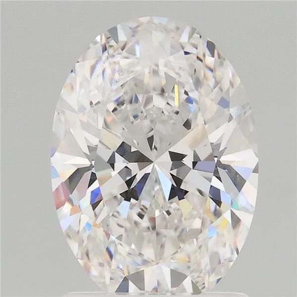 1.57 ct. oval Lab Grown Diamond front image