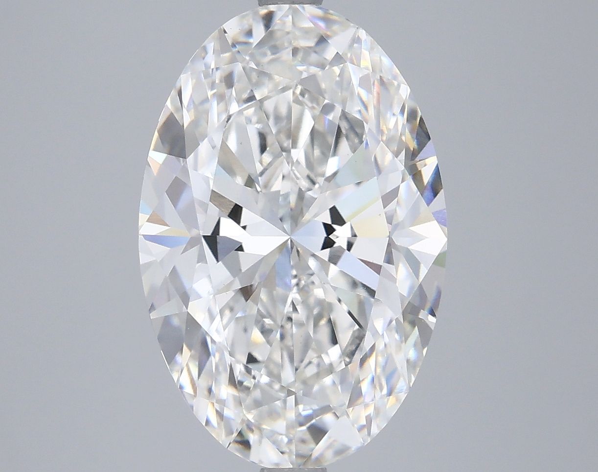5.07 ct. oval Lab Grown Diamond front image
