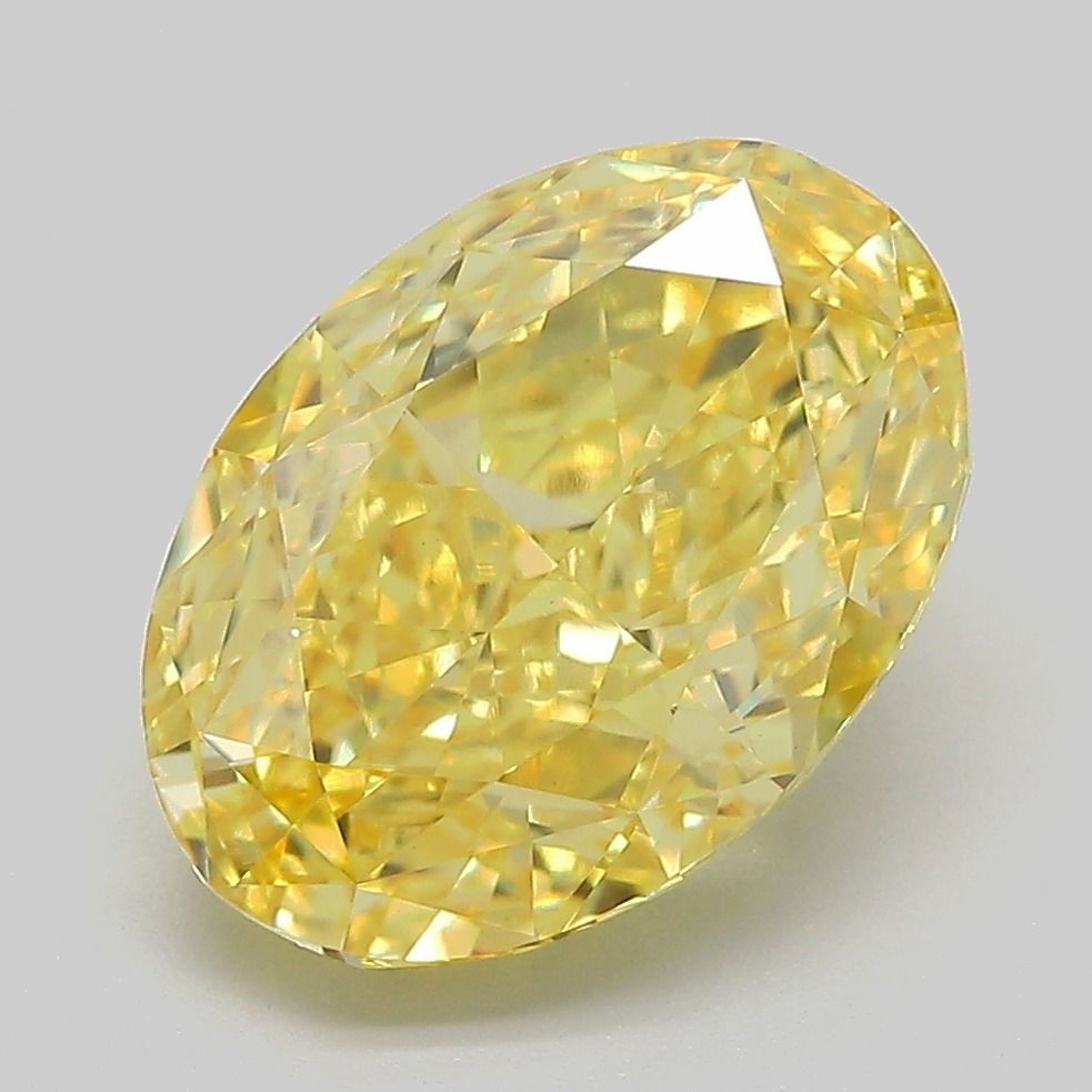 4.70 ct. oval Lab Grown Diamond front image