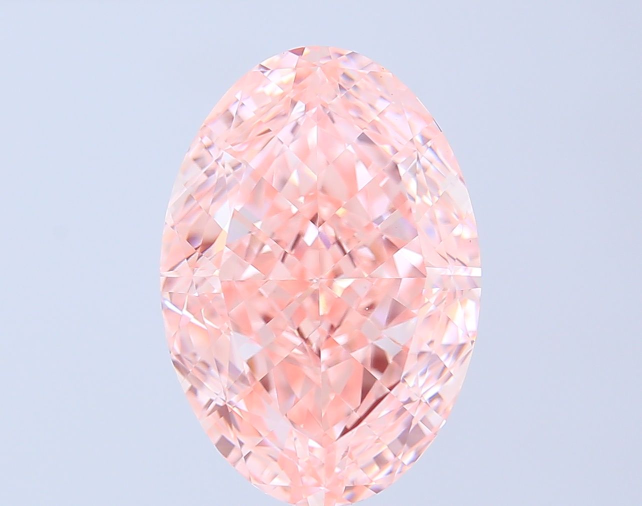 10.65 ct. oval Lab Grown Diamond front image