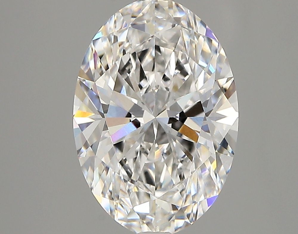 2.82 ct. oval Lab Grown Diamond front image