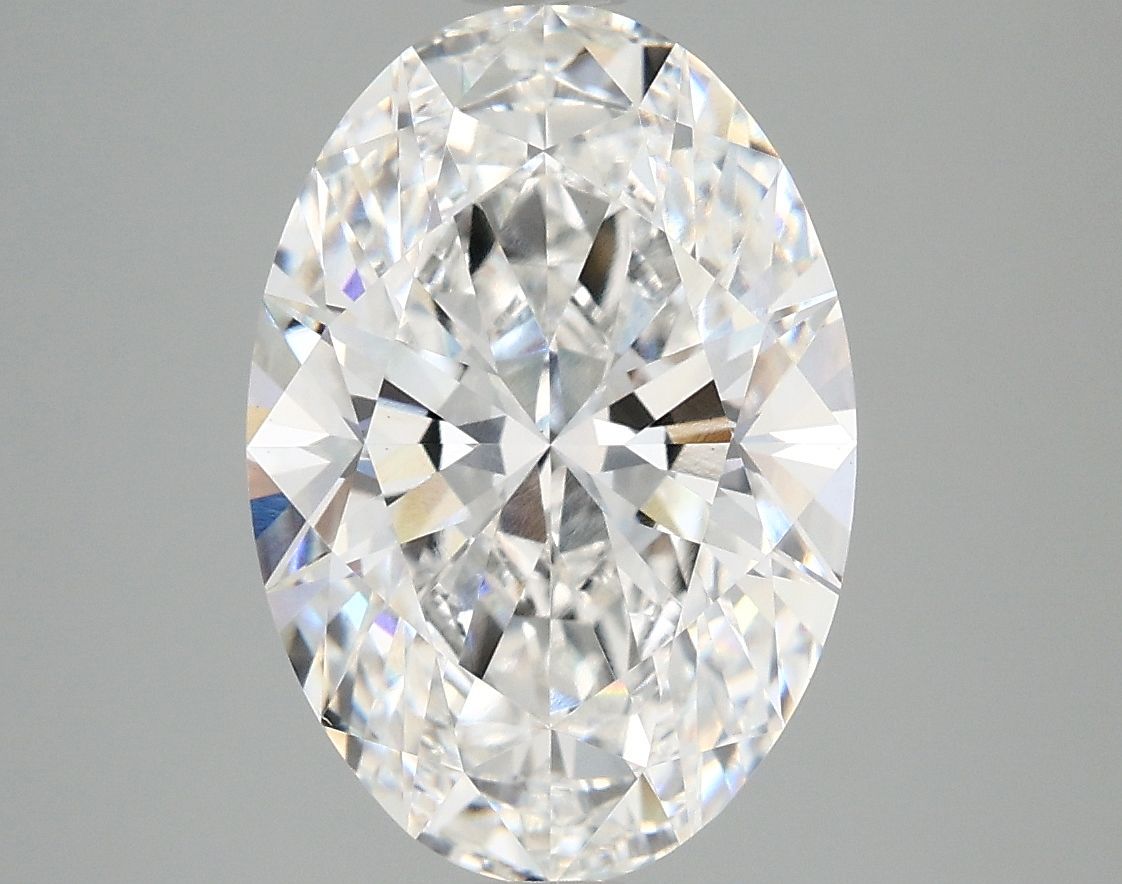 4.10 ct. oval Lab Grown Diamond front image