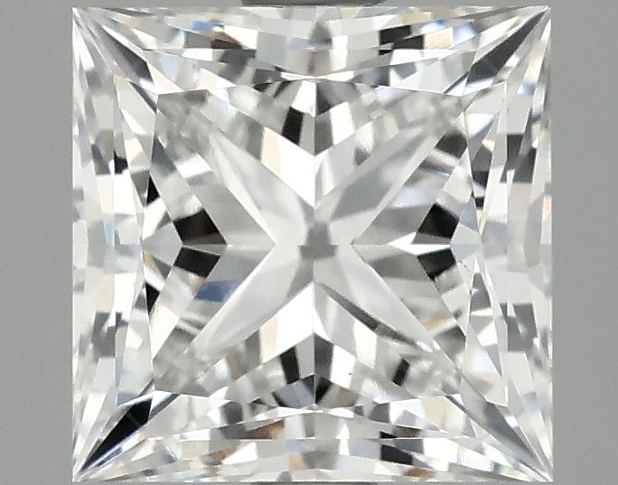 2.10 ct. princess Lab Grown Diamond front image