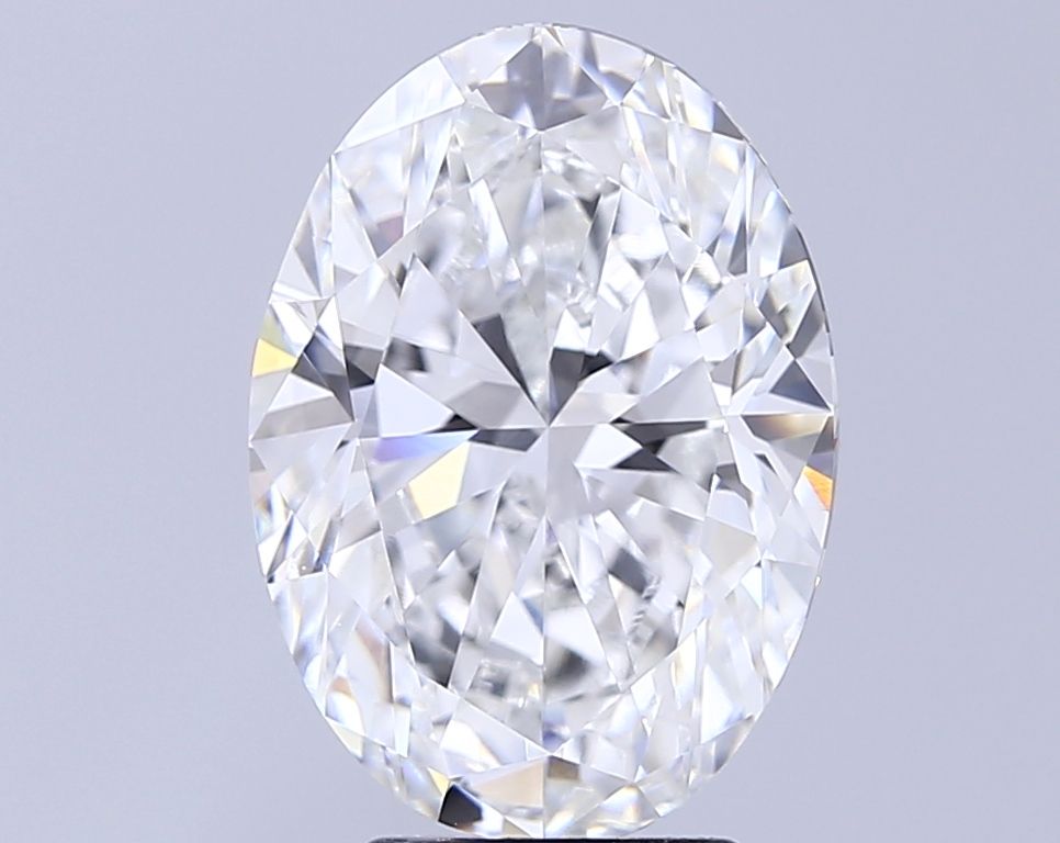 5.07 ct. oval Lab Grown Diamond front image