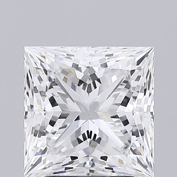 3.01 carat e VS2 EX Cut IGI princess diamond