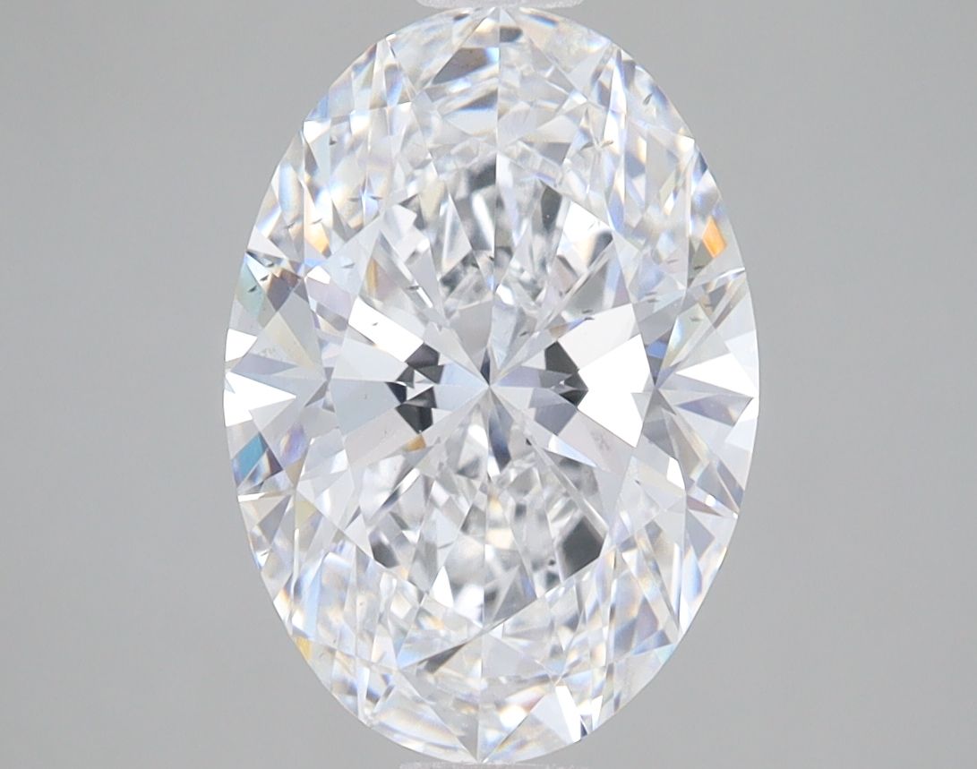 3.03 ct. oval Lab Grown Diamond front image