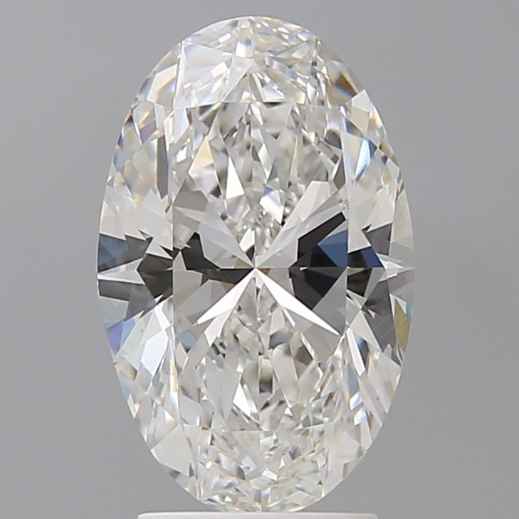 3.01 ct. oval Lab Grown Diamond front image