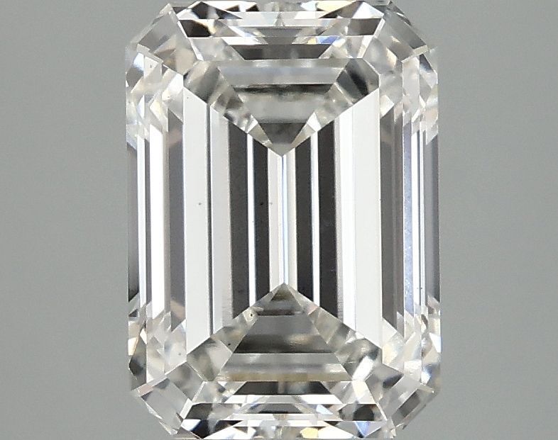 2.58 ct. emerald Lab Grown Diamond front image