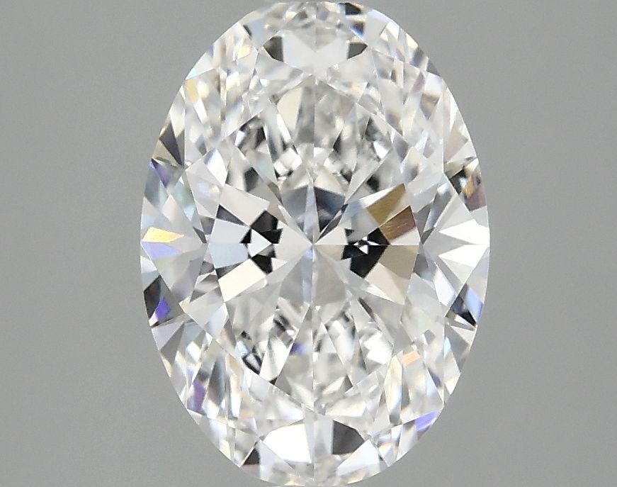 2.10 ct. oval Lab Grown Diamond front image