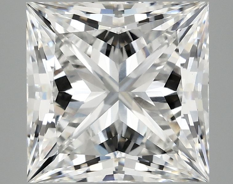 4.18 ct. princess Lab Grown Diamond front image