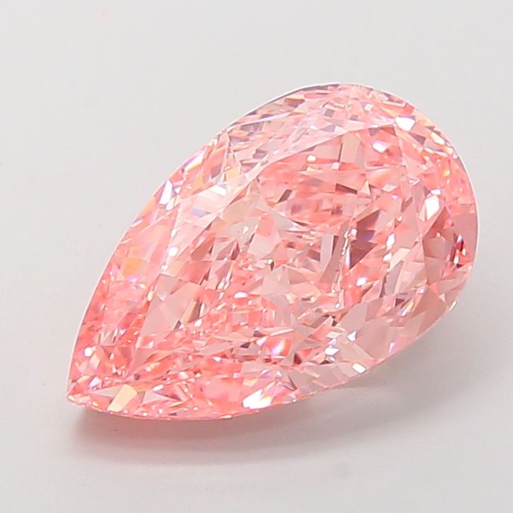 7.11 ct. pear Lab Grown Diamond front image