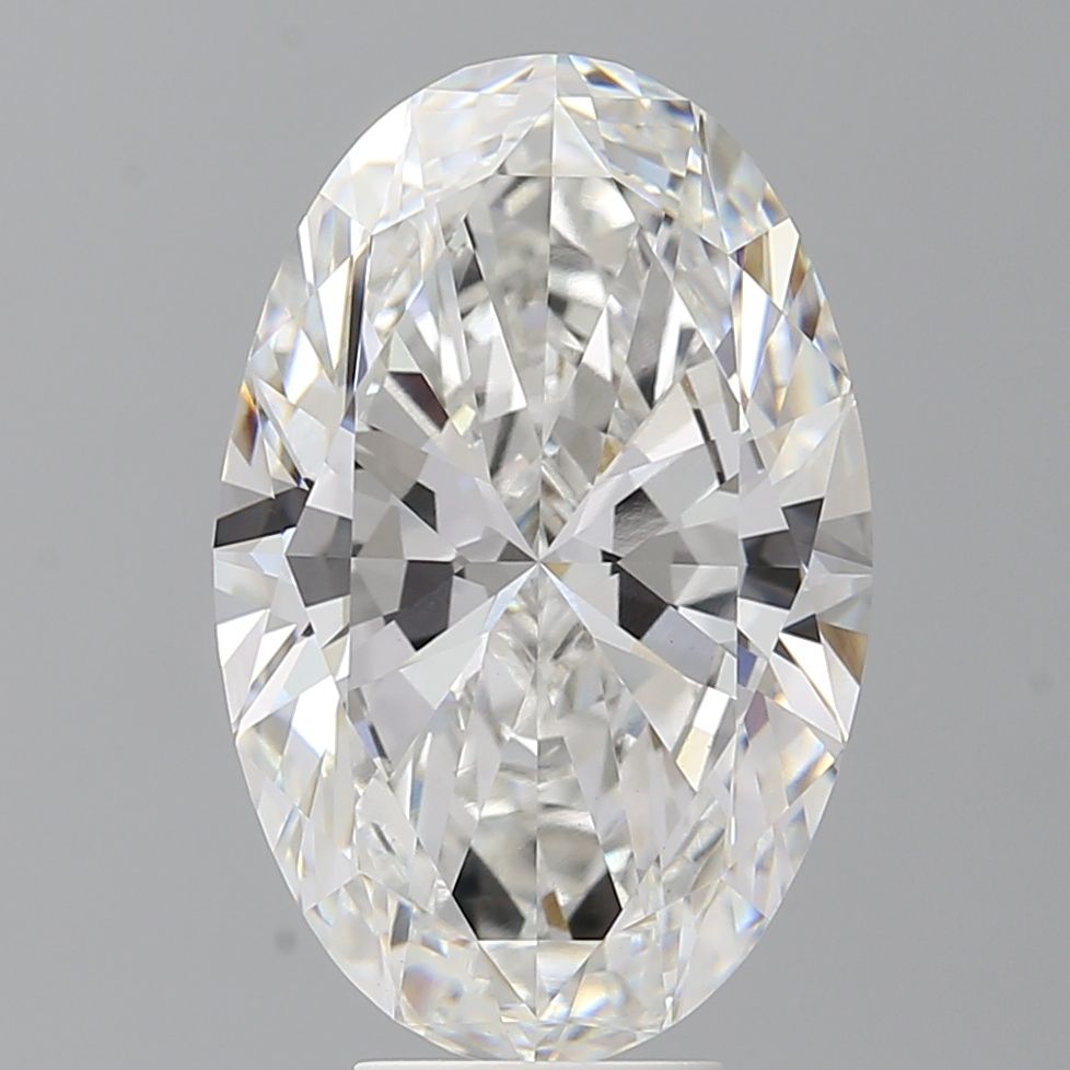 7.10 ct. oval Lab Grown Diamond front image