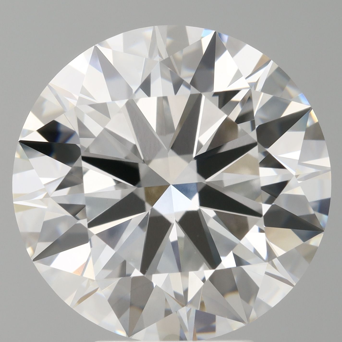 6.07 ct. round Lab Grown Diamond front image